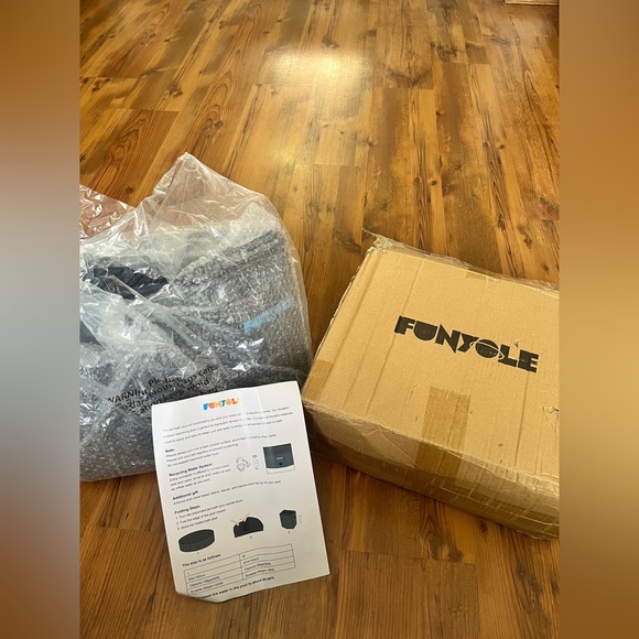 Foldable Dog Pool with Pool Cover, 63” Portable Dog Pet Pool Bathing Tub - Picture 2 of 4